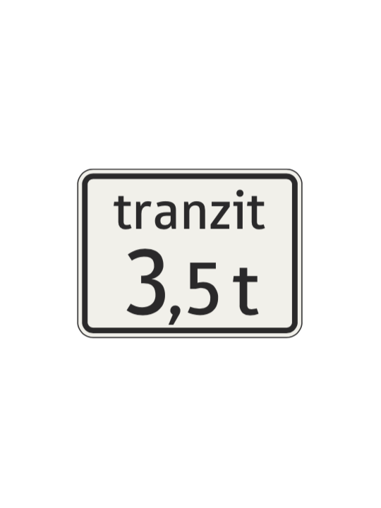 Tranzit+hmotnosť